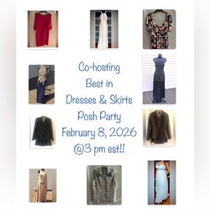 Co-hosting posh party #79 on February 8, 2026 @3pm EST!! 💃🏽🎊